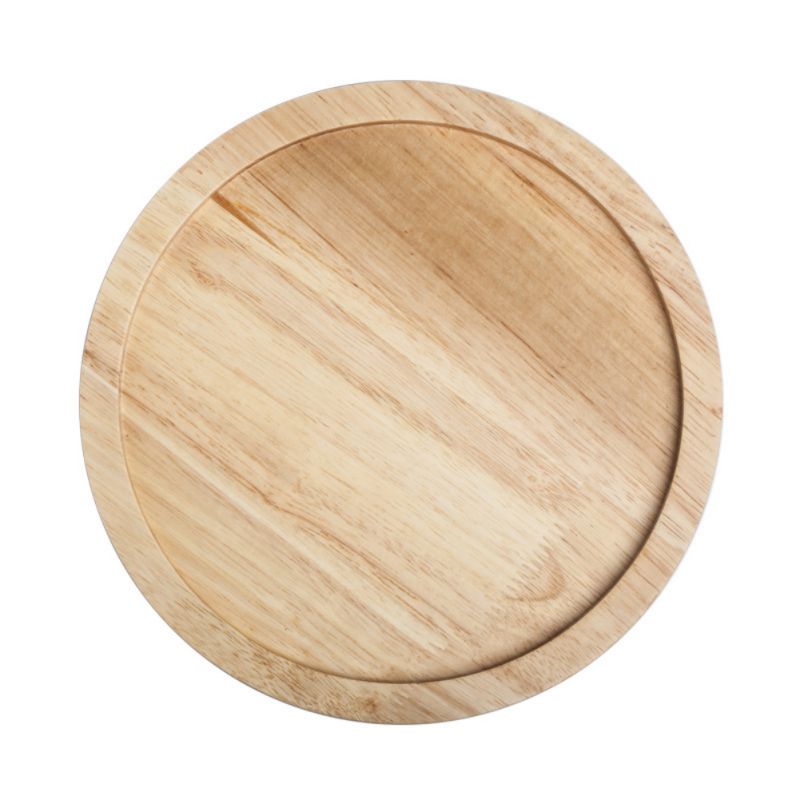 Eiken Taart Dessertbord Ronde Houten Brood Plaat Grandado