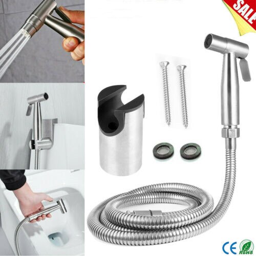 Handheld Bidet Sproeier Set Kit Rvs Hand Bidet Kra Grandado