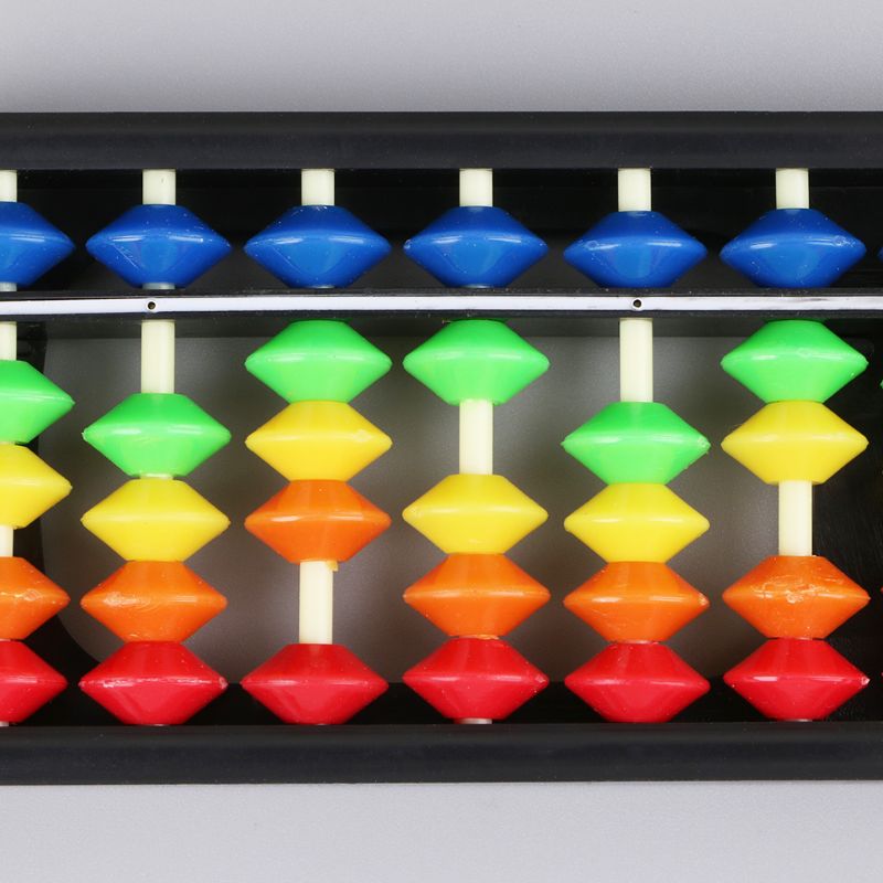 13 Column Portable Plastic Abacus Arithmetic Sorob Grandado