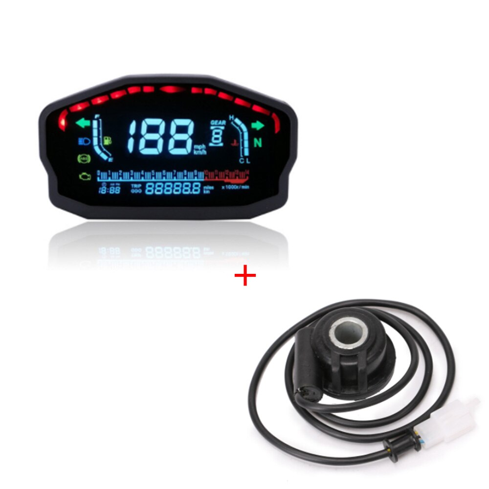 Universal Motorcycle Led Lcd Snelheidsmeter Digita Grandado