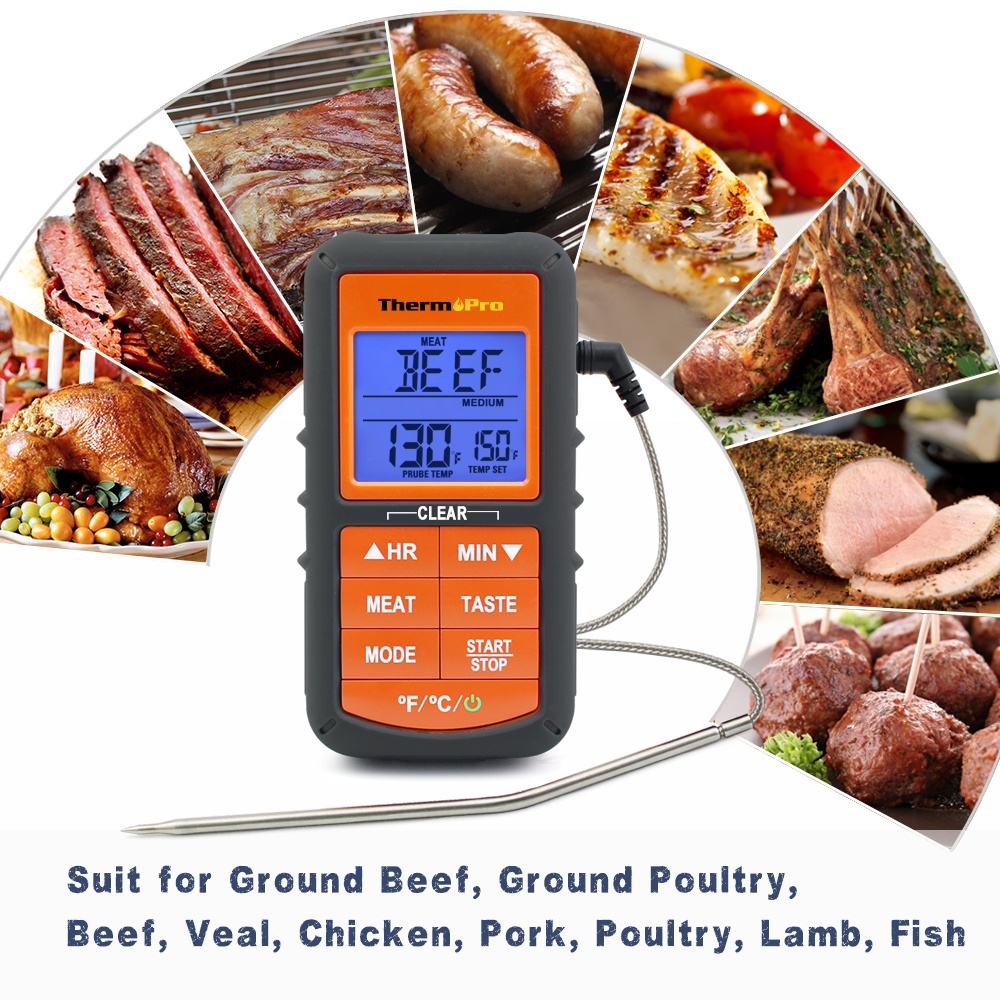 Thermopro Tp S Digital Sonde Ofen Braten Therm Grandado