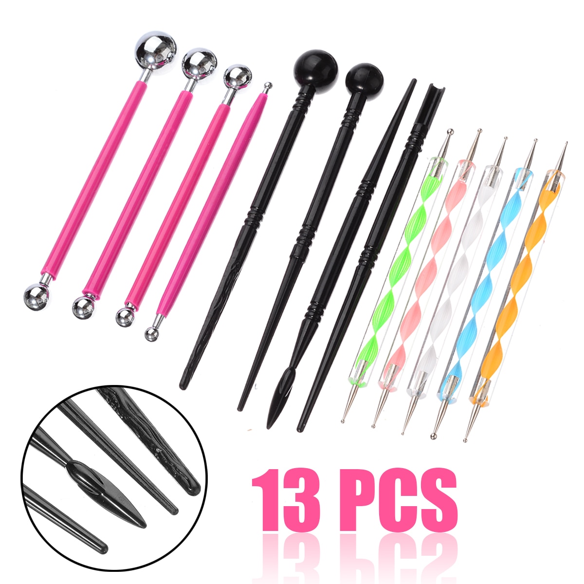 Pcs Diy Ball Stylus Puntjes Gereedschap Set Voo Grandado