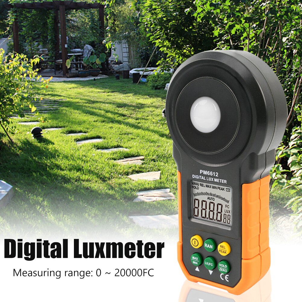 Handheld 200000Lux Draagbare Abs Licht Tester PM66 Grandado