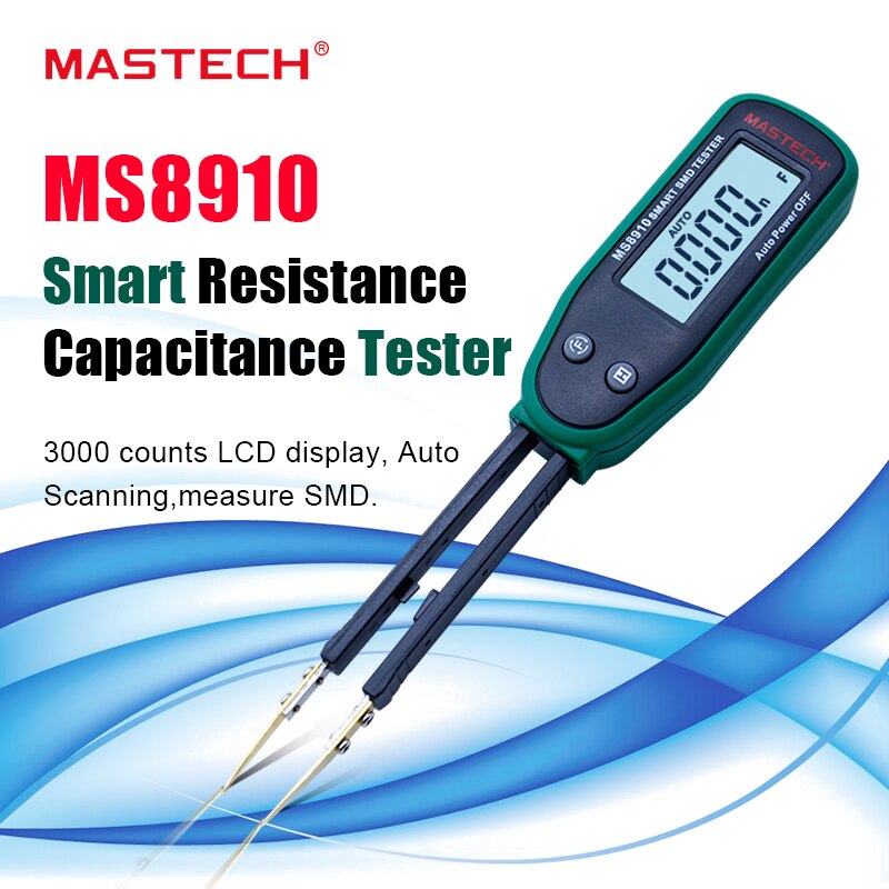 Mastech ms8910 multímetro digital smd tester resis Grandado