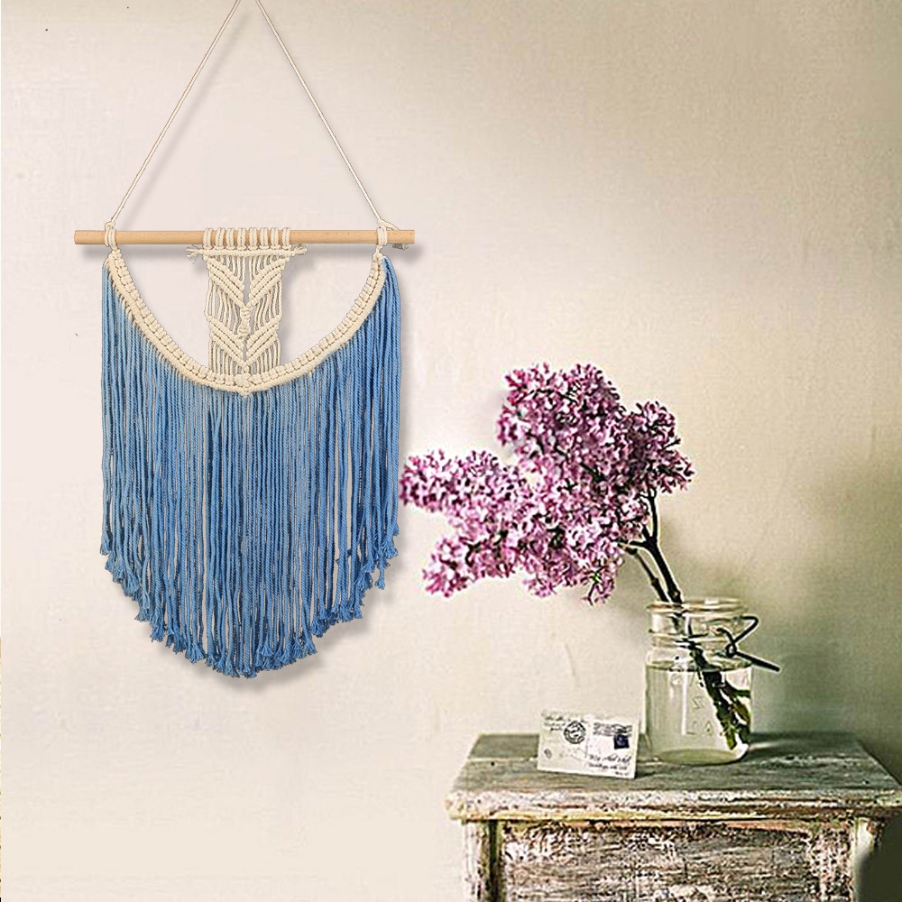 Macrame Tapijt Muur Opknoping Decoratieve Bohemen Grandado