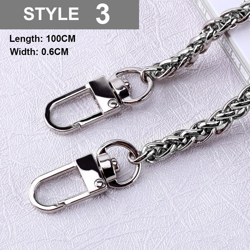 Cm Diy Vrouwen Metalen Tassen Strap Chain Rvs T Grandado