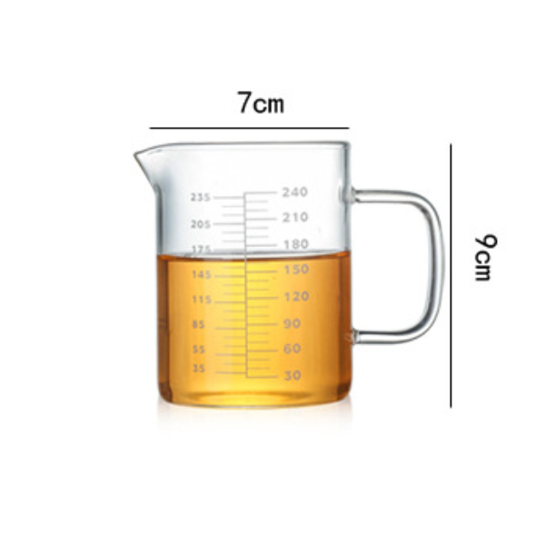 Hoge Borosilicaatglas Maatbeker Hittebestendige Me Grandado