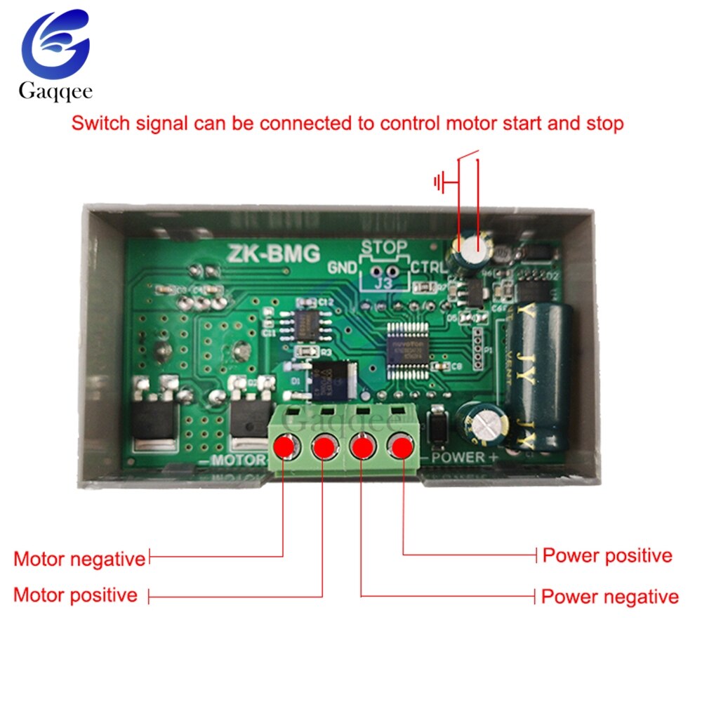 Dc V V A Dc Contr Leur De Moteur Pwm Vit Grandado