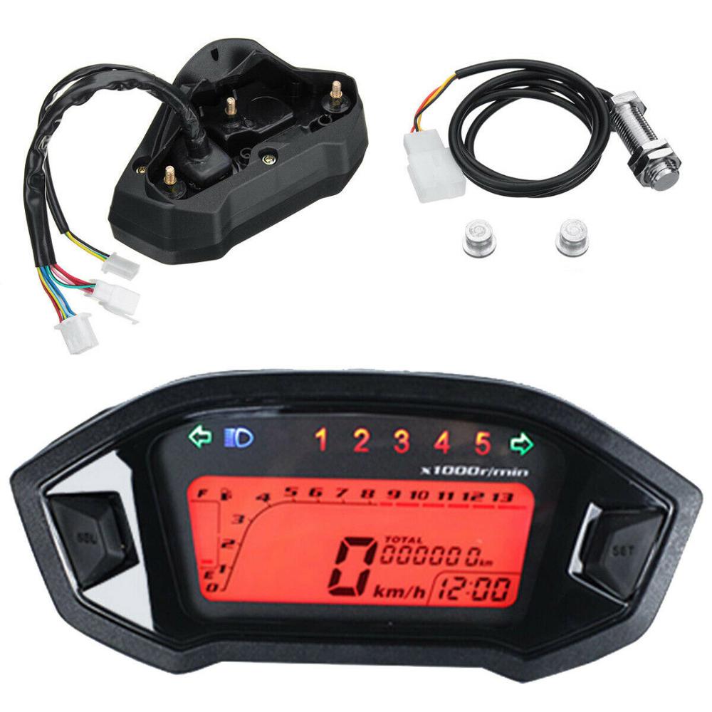 Universal Motorrad Lcd Digital Farben Rpm Lcd Computer