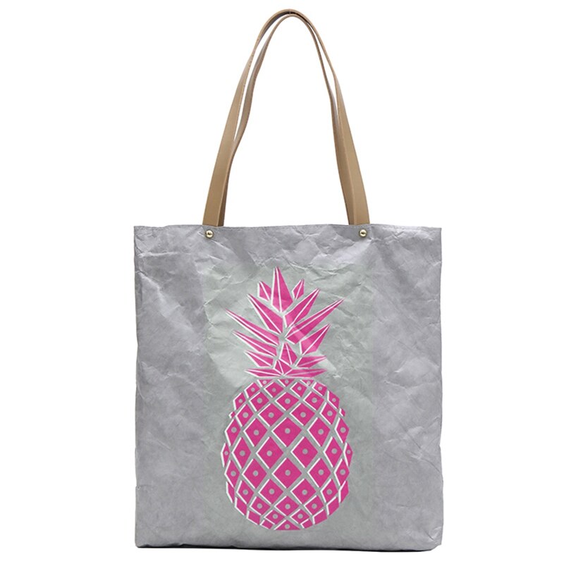 Vrouwen Retro Kraftpapier Casual Tote Vrouwelijke Grandado