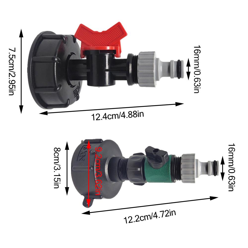 Ibc Tank Adapter S60X6 3 4 Schroefdraad Connecto Grandado