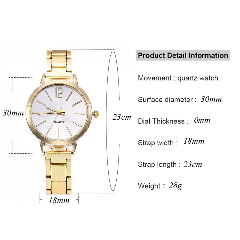 Modern Women Watch Rose Gold Quartz Mesh Stainless Vicedeal