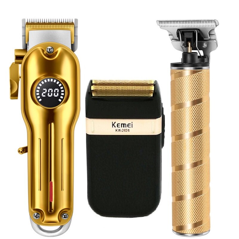 Kemei All Metal Electric Hair Clipper Rechargeable Vicedeal