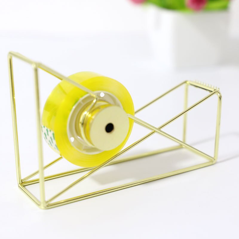 Rose Goud Gouden Briefpapier Metalen Tape Houder T Grandado