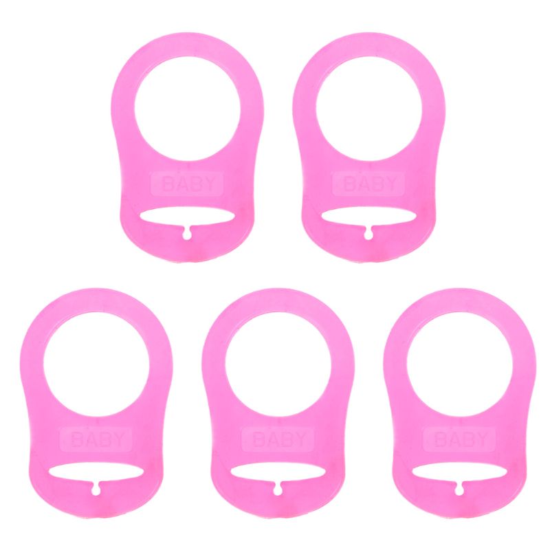 5Pcs Multi Kleuren Silicone Baby Dummy Fopspeen Ho Grandado