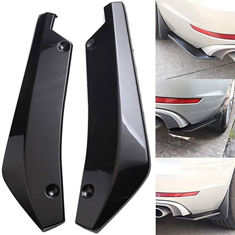 Pcs Universal Car Rear Bumper Lip Diffuser Splitt Grandado