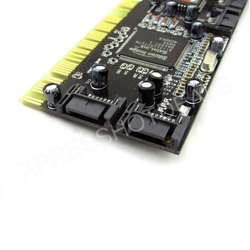 Tarjeta Controladora Raid Pci Sata Puertos Sat Grandado