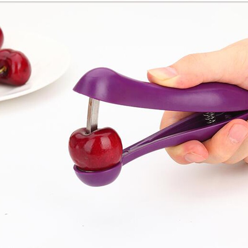 Cherry Fruit Core Seed Remover Fruit Cherry Pitter Grandado