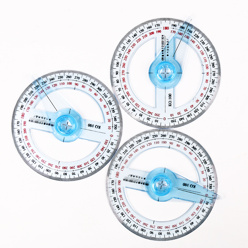 Pc Transparent Plastic Degree Diameter Cm P Grandado