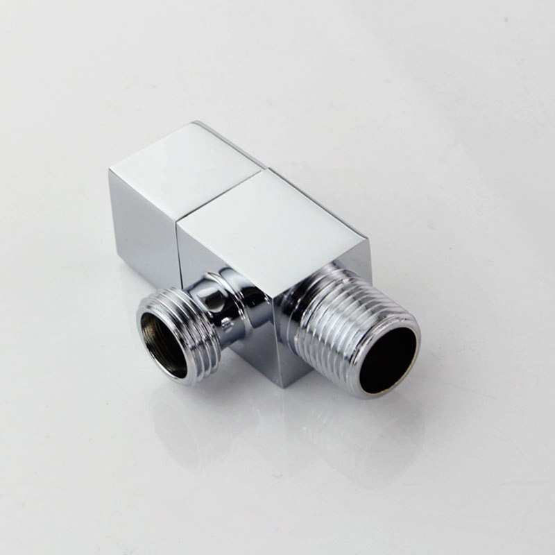 Square Kitchen Bathroom Accessories Angle Valve For Toilet Sink Basin