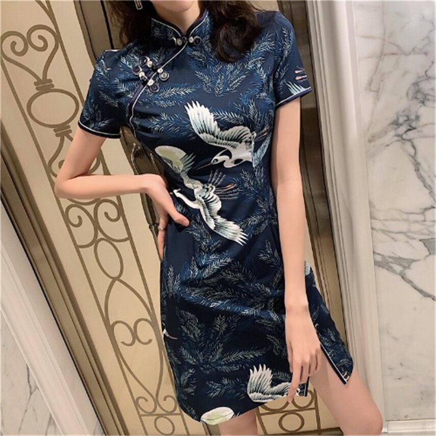 Vestido De Estilo Chino Tradicional Qipao Hanfu V Grandado