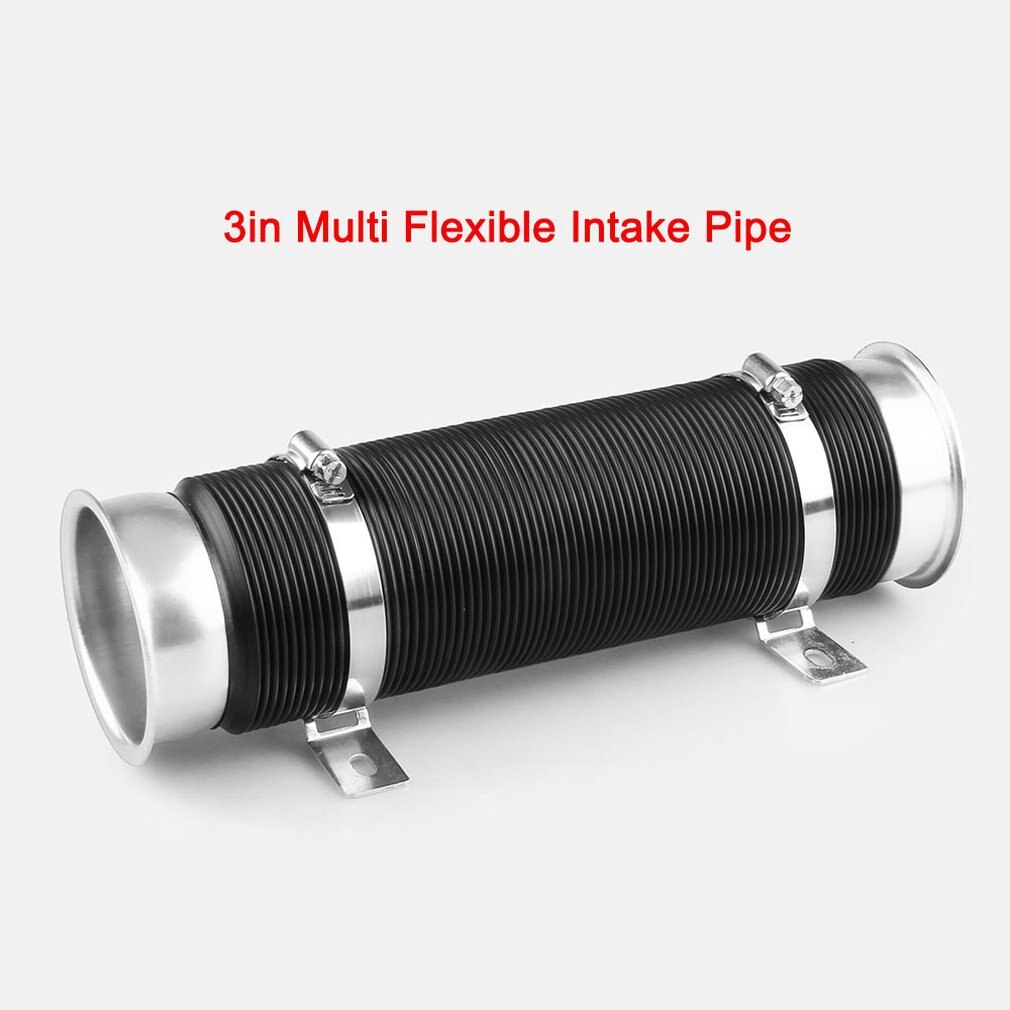 Multi Flexible Adjustable Car Ram Cold Air Intake Piping Turbo Duct