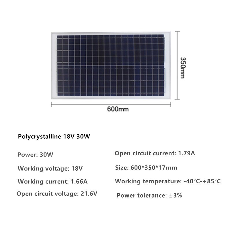 Panel Solar Fotovoltaico Para El Hogar Kit De C L Grandado