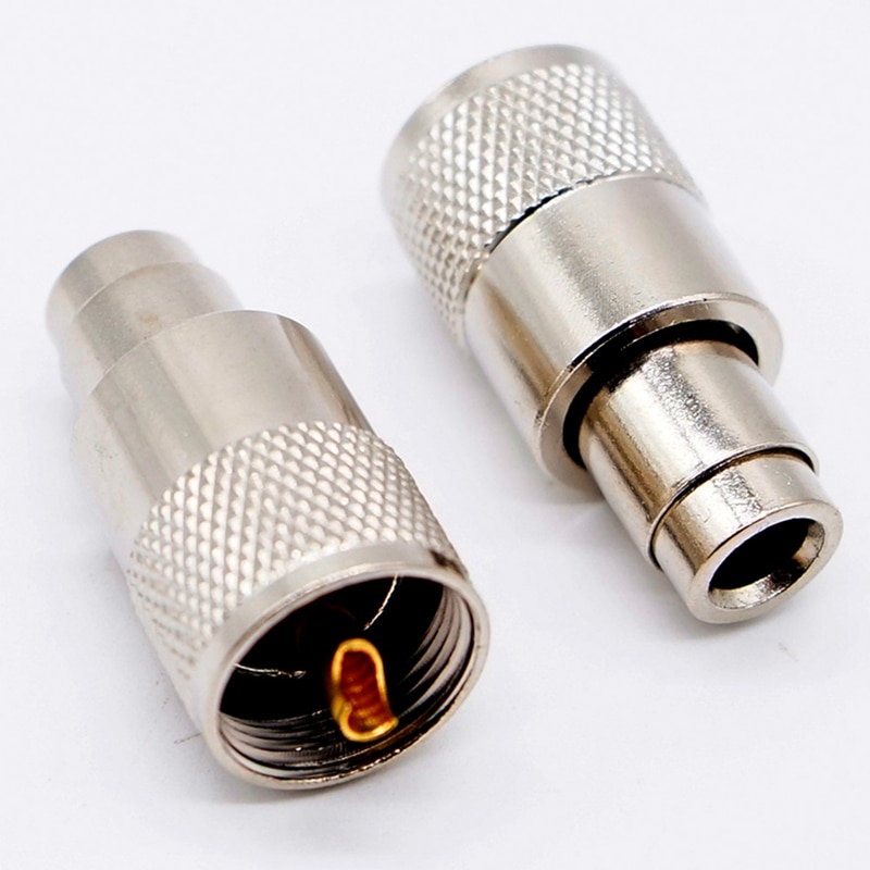 10 Stuks Rf Connector Uhf Male Connector RG8 RG58 Grandado