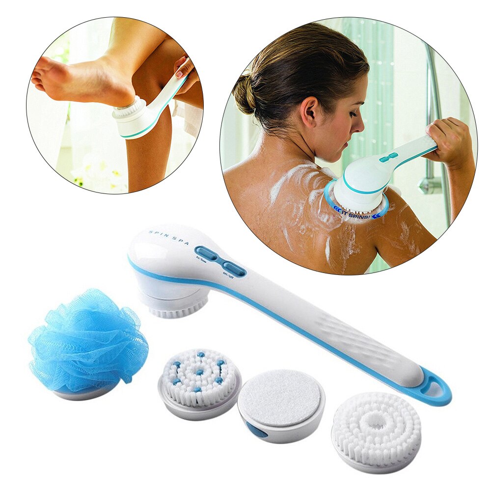 5 In 1 Elektrische Massage Scrubber Voor Badkamer Grandado