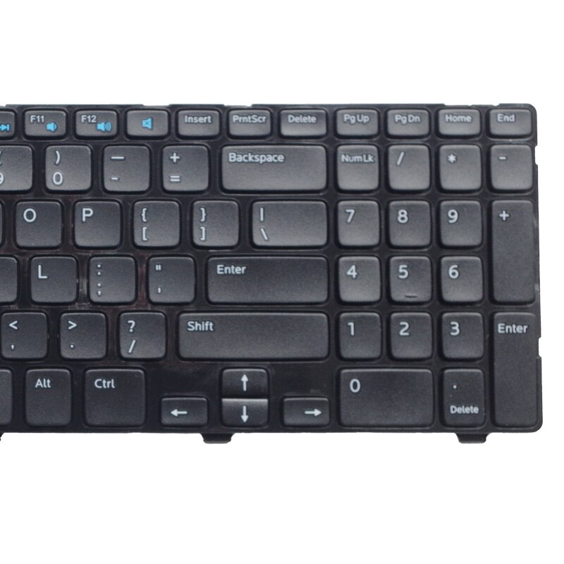 US Keyboard For DELL FOR Inspiron 15 3521 15R 5521 Black English Laptop