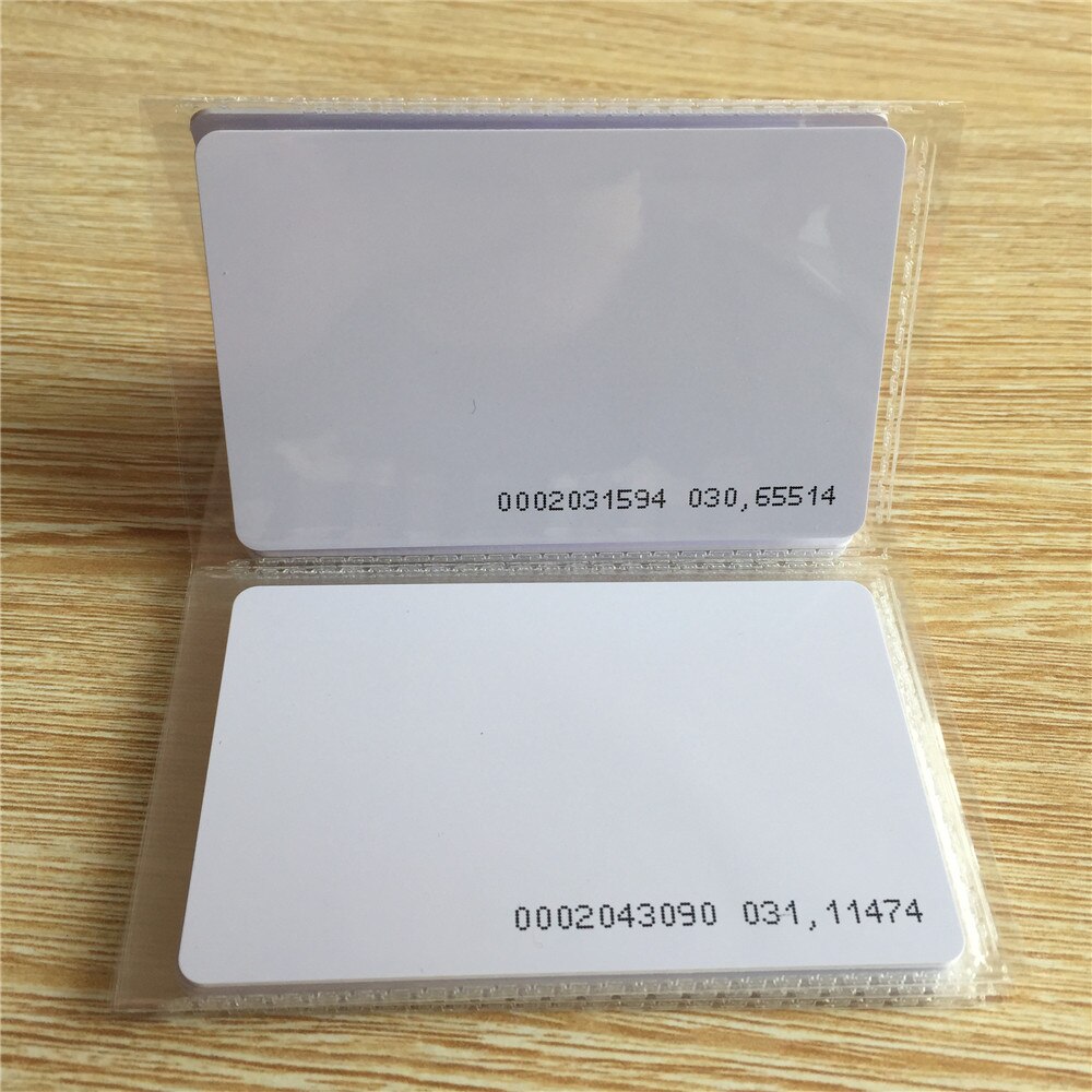 Tk Blank White Cr Door Entry Access Control Id Card Rfid Card