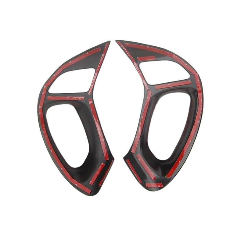 Stuks Auto Stuurhoes Trim Interieur Carbon Fiber Grandado