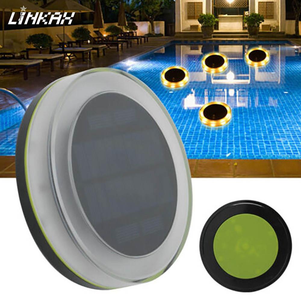 L Mpara Led Sumergible Solar Rgb Resistente Al Agua Colores Luz