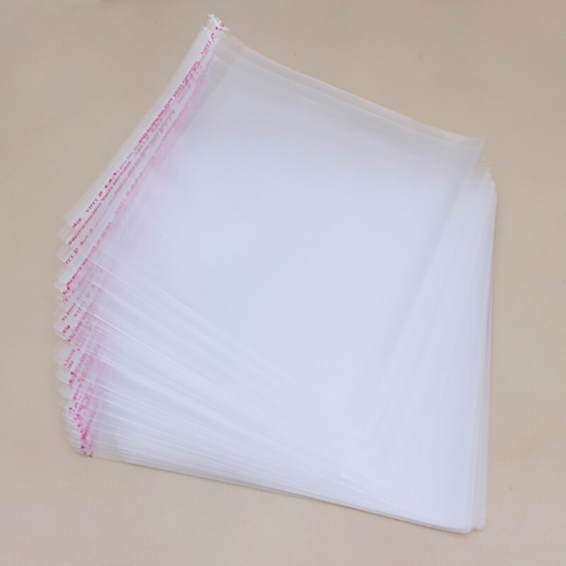 100pcs Lot Transparent Self Sealing Plastic Bags P Grandado