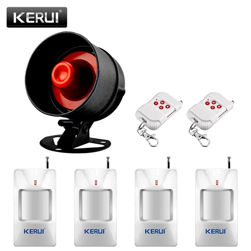 Kerui Alarm Siren Home Security System Db Volum Grandado