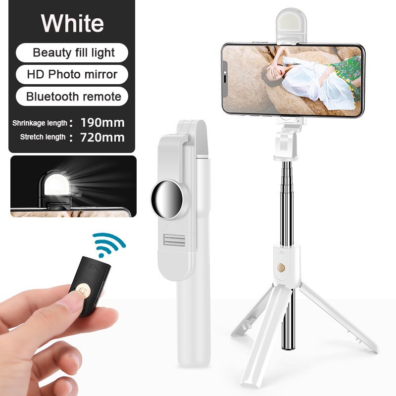 Multifunctionele Bluetooth Draadloze Selfie Stok S Grandado