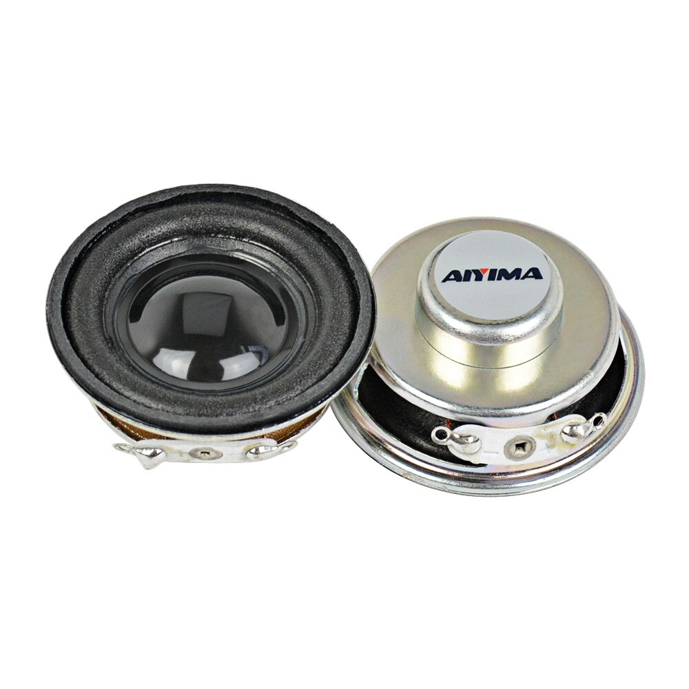 AIYIMA 2Stck 1 5 Zoll 40MM Mini Tragbare Lautsprecher 4Ohm 3W Volle