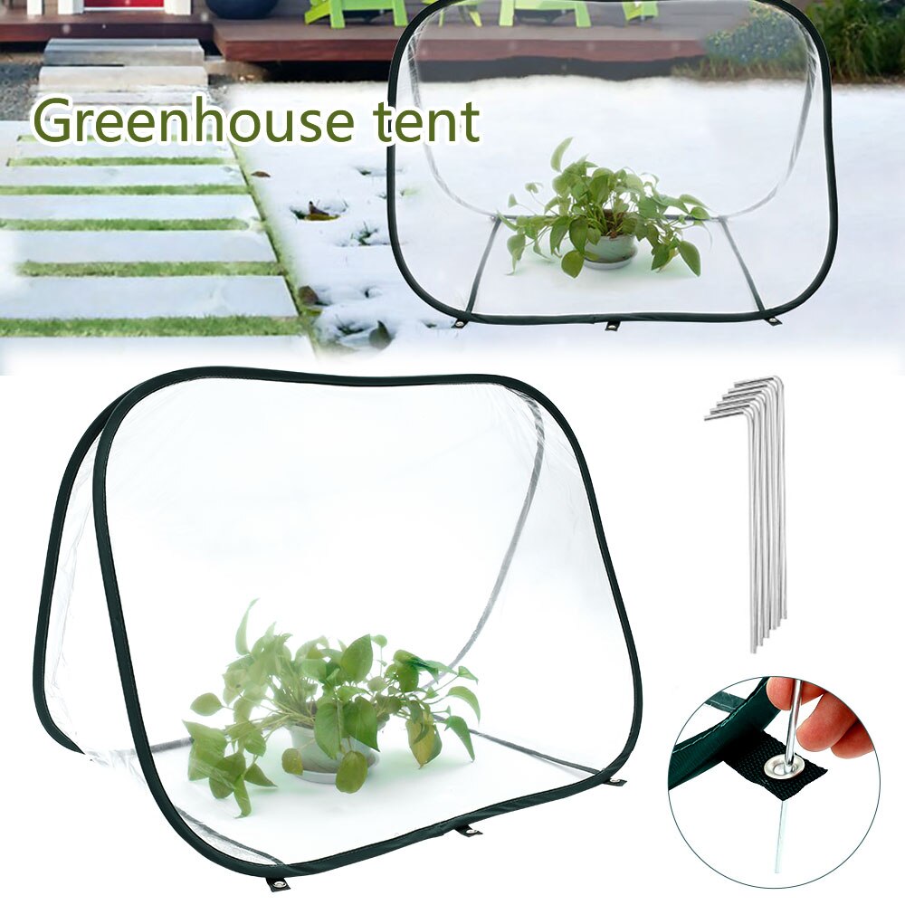 Mini Greenhouse Pop Up PVC Grow House Backyard Portable Garden Plant