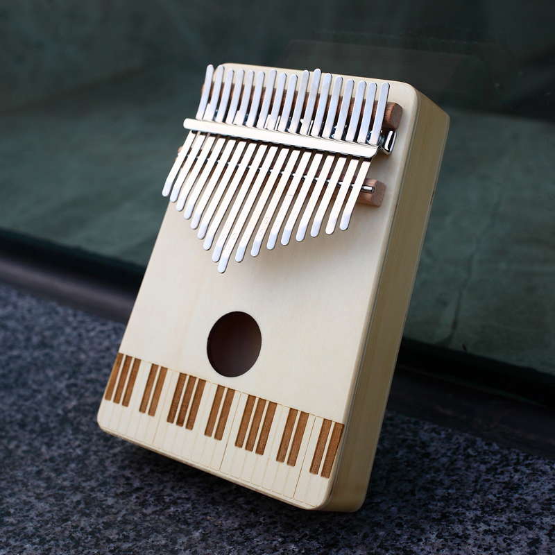 Kerus Kalimba Keys With Mahogany Wood Portable Grandado