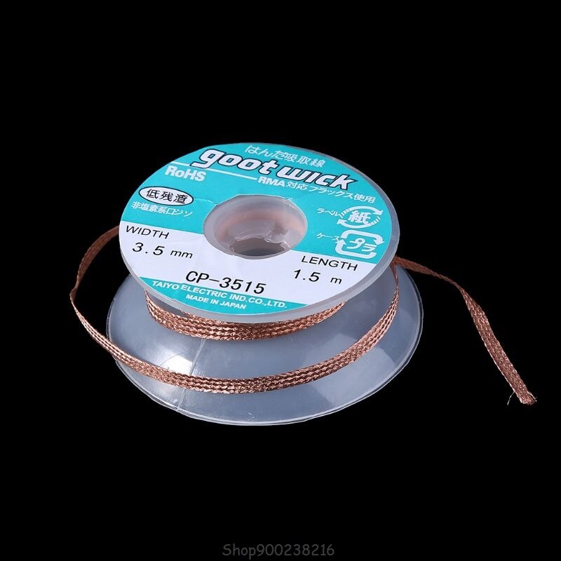 Nuttig Ft Mm Desolderen Braid Solder Remover Grandado