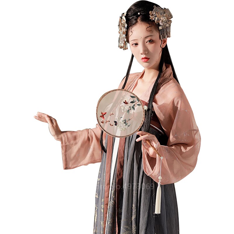 Volwassen Meisjes Hanfu Jurk Chinese Volksdans Kos Grandado