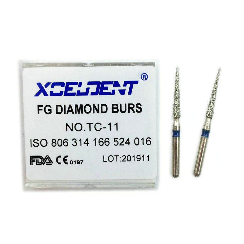 10pcs Box Dental Diamond Burs FG 1 6mm For High Speed Handpiece Dental