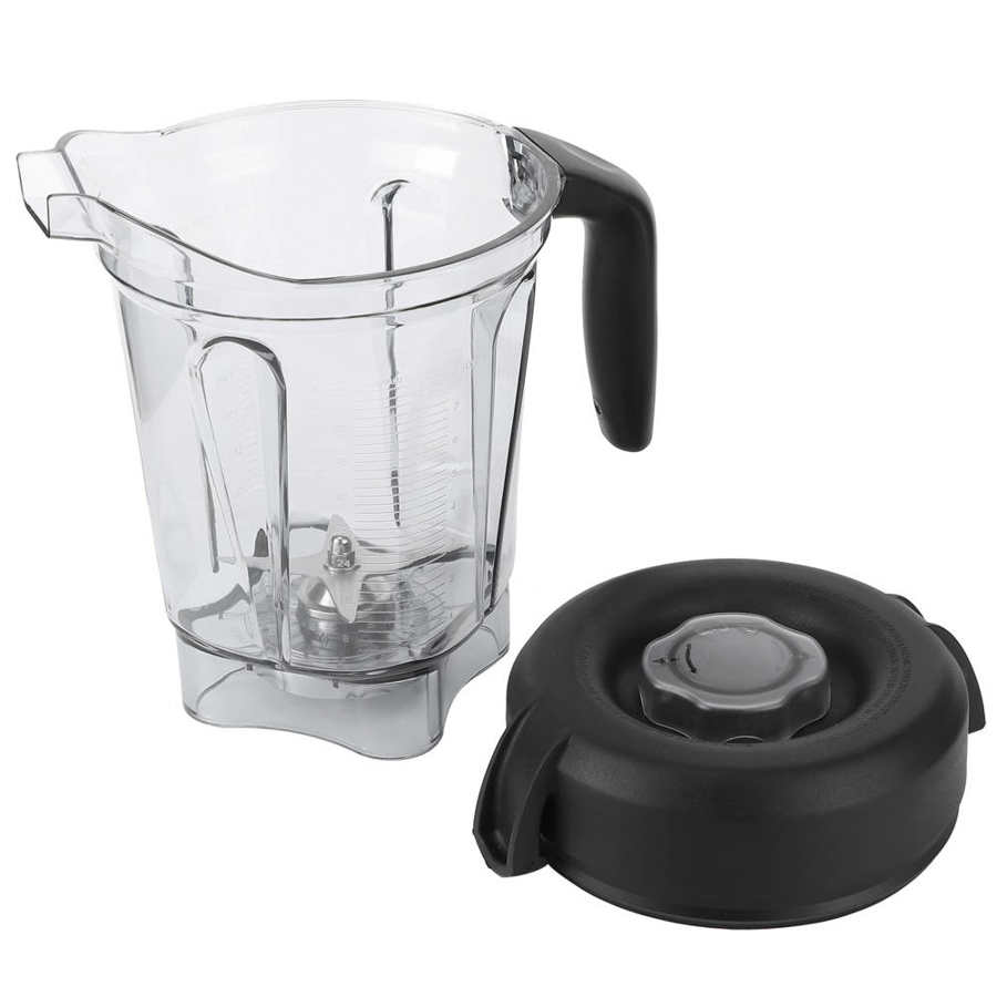 Oz Transparent Blender Pitcher Container With Blade Lid Fit For