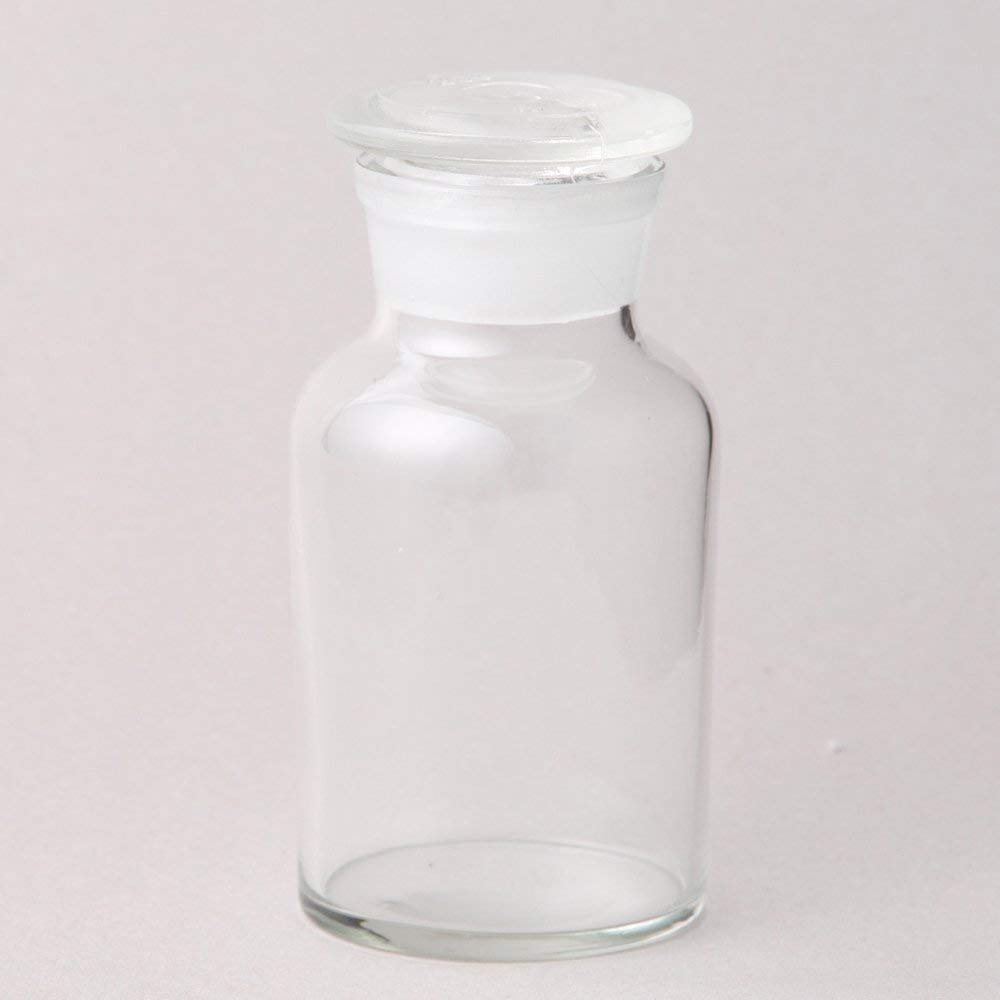 Ml Laboratory Clear Glass Reagent Bottle Wide M Vicedeal