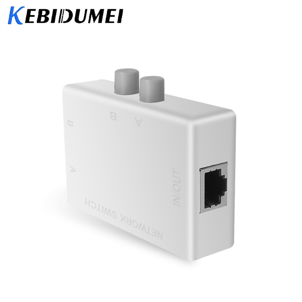 Kebidumei Mini Puerto Rj Rj Red Interruptor Grandado