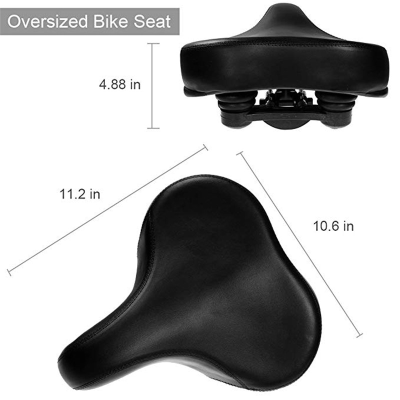 Oversized Bike Seat Brede Fiets Zadel Voor Outdoor Grandado