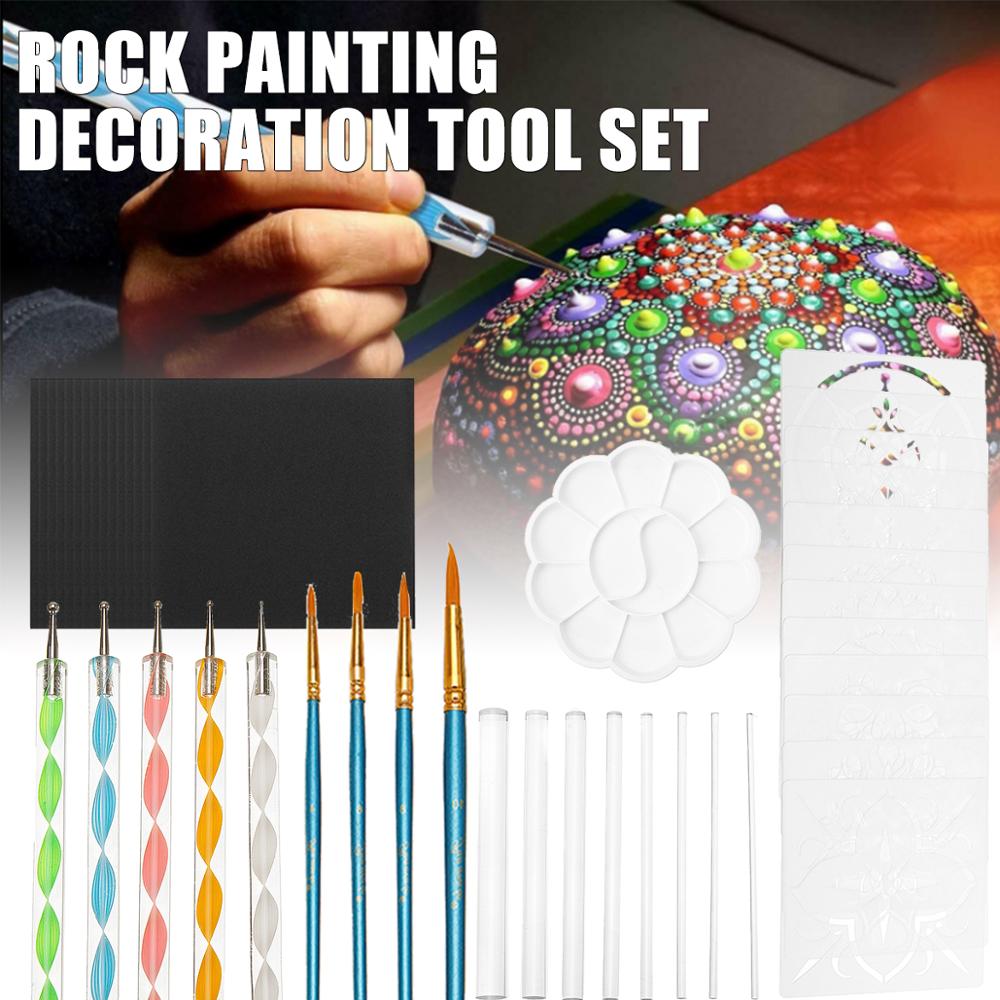 Pcs Mandala Puntjes Tool Rock Ball Nail Dot Schi Grandado