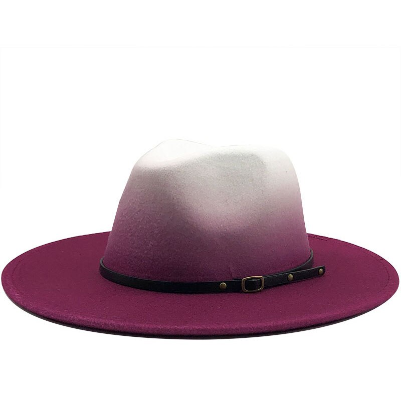 Sombrero Fedora De Fieltro Trilby Vintage Para Hombre Y Mujer De Lana