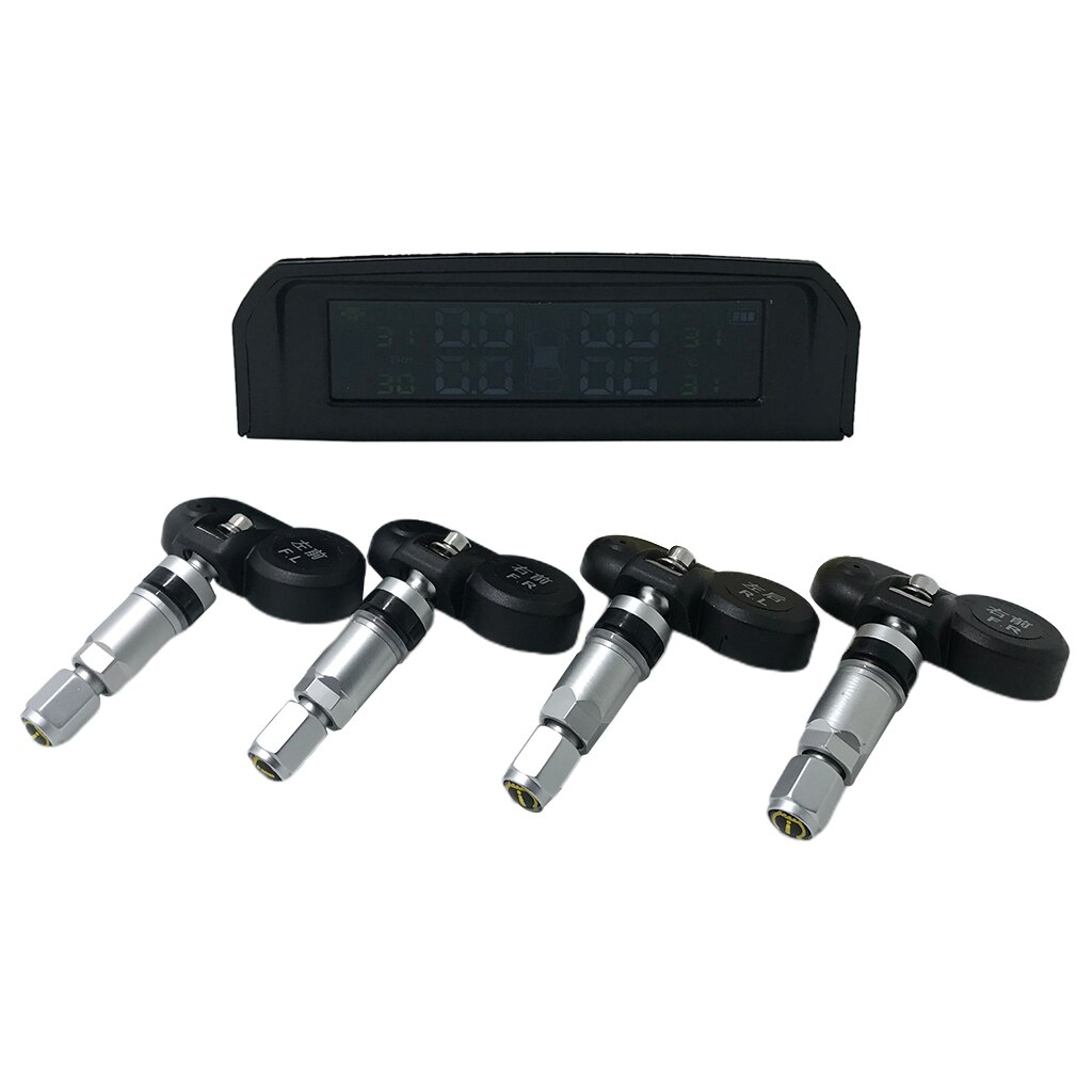 Auto Led Display Tpms Tire Pressure Monitoring Sys Grandado