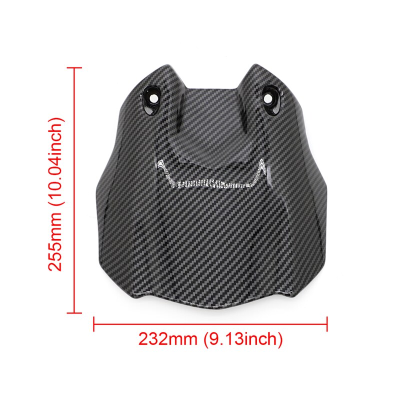 Carbon Black Rear Tire Hugger Mudguard Fender For Grandado